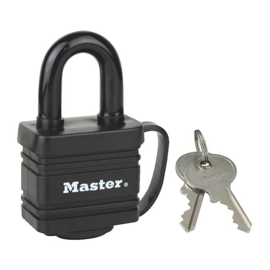 Master Lock 40mm Stålstift Hänglås 7804EURD