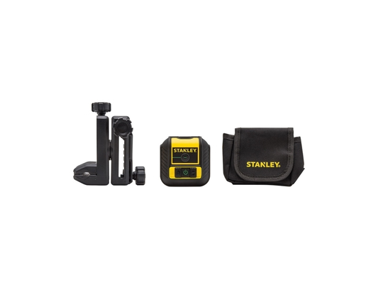 Stanley STHT77592-1, 16 m, 0,5 mm/m, 4°, Grön, Svart, Gul, 1/4"