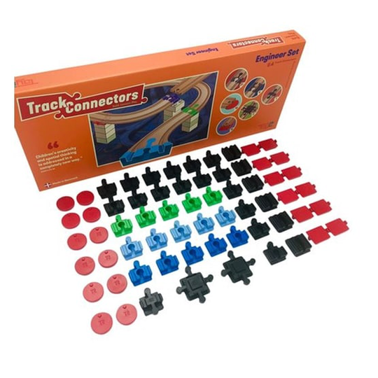 Toy2 - Track Connector - Tågebanedelar - Engineer Set - Medium