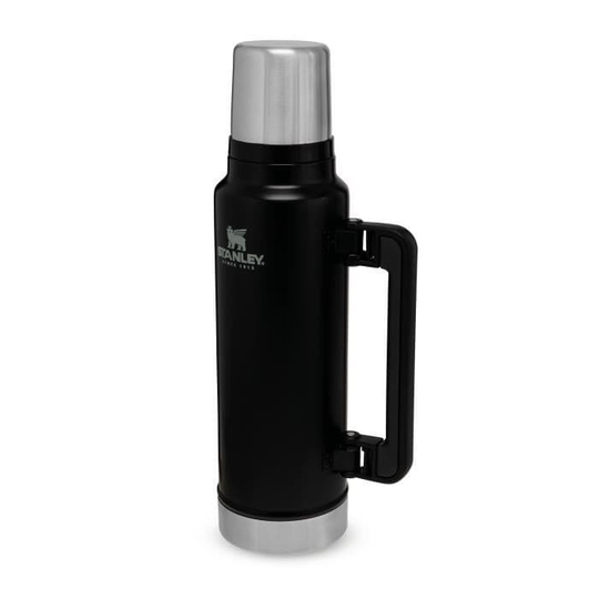 Klassisk legendarisk isolerad flaska - 1,4L / 1,5QT - Mattsvart - Stanley