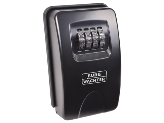 BURG-WÄCHTER KEYSAFE 20 SB, Zink, Svart, 1 krok/-ar, Kombinationslås, 83 x 135 x 46 mm