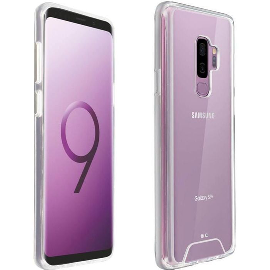 Samsung Galaxy S9 Plus Bi-material Crystal Case - Genomskinlig