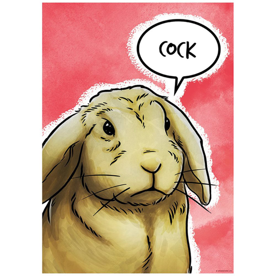 Cute But Abusive Cock Mini Poster