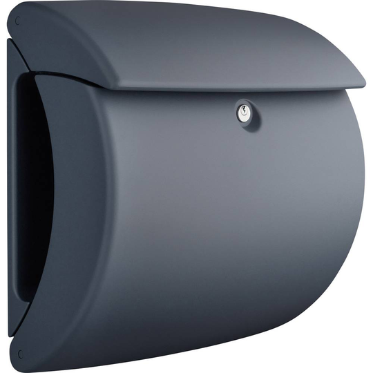 Burg Wächter 35650 PEARL 886 Brevlåda Plast Granitgrå (matt) Nyckel