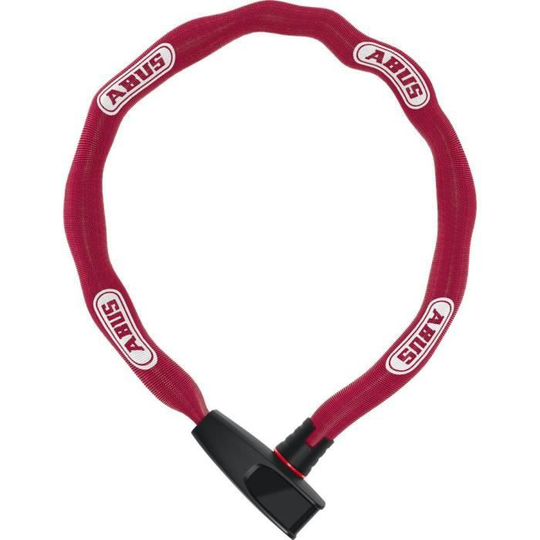 Abus kedjelås 6806K/75 - röd