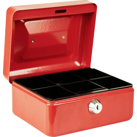 Burg Wächter MONEY 5015 red Kassalåda (B x H x D) 150 x 80 x 120 mm Röd