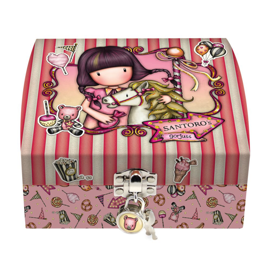Smyckeskrin Gorjuss Carousel (14.5 x 9 x 11.5 cm)