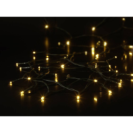 Sygonix SY-4533462 Ljusslinga med batteri Julgran Ute/inomhus batteri SMD LED N/A Belyst längd: 9.9 m