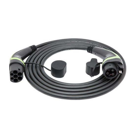 Luxorparts PHEV Typ 1 Laddkabel för elbil 7,4 kW 1 fas 5 m