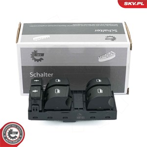 Brytare, fönsterhiss, Förarsida, audi a6 allroad c6, a6 c6, a6 c6 avant, q7, q7 van, 4F0959851G