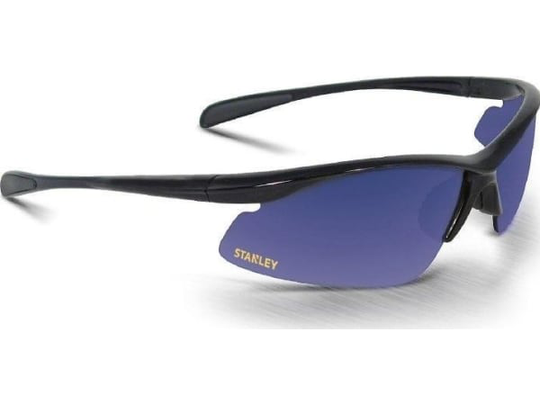 Stanley - Okulary ochronne niebieski soczewki