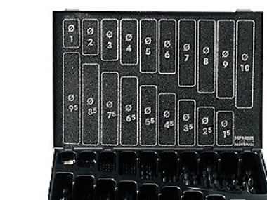 Valsede HSS bor i metalkuffert - 170 dele, 1-10 mm, Irwin 10502503