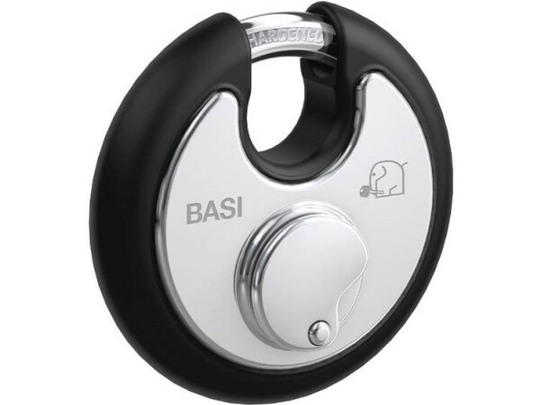 Basi 6100-7021-1SCHW Hængelås Identiske Sort