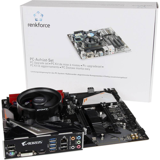 Renkforce PC tuning-kit AMD Ryzen™ 7 N/A (8 x 3.9 GHz) 32 GB ATX