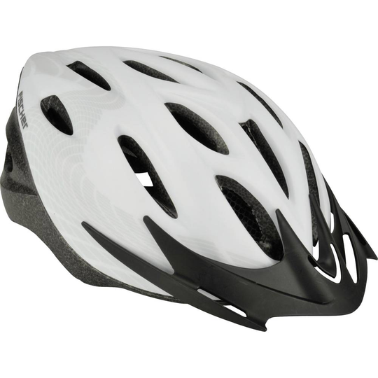 FISCHER FAHRRAD White Vision L/XL City-hjälm Vit, Svart Klädstorlek=L