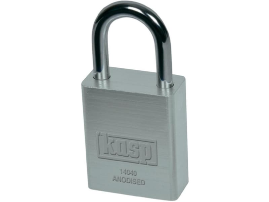 Kasp K14040SILD Hængelås 38 mm Forskellige Sølv