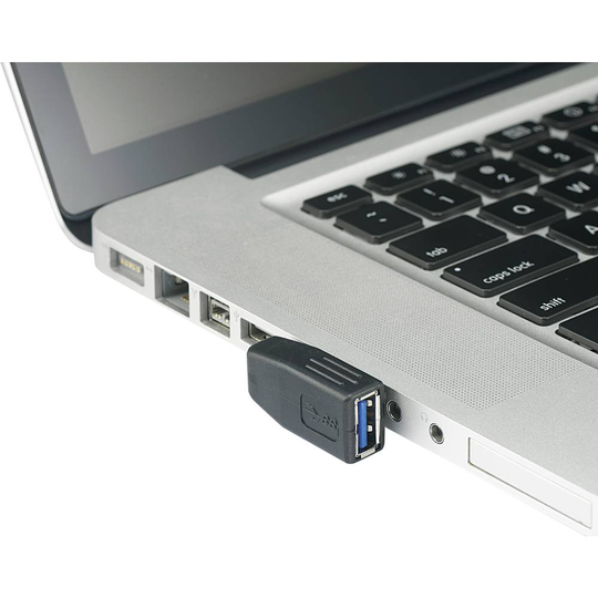 Renkforce USB 3.0 Adapter [1x USB 3.2 Gen 1 A hane (USB 3.0) - 1x USB 3.2 Gen 1 A hona (USB 3.0)]