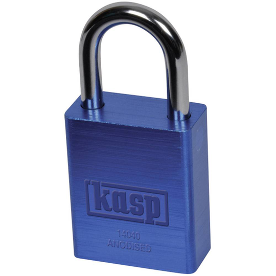 Kasp K14040BLUD Hänglås 38 mm Blå