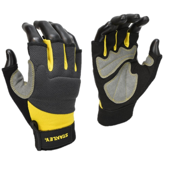 Stanley Unisex Adult Performance fingerlösa säkerhetshandskar utan fingrar