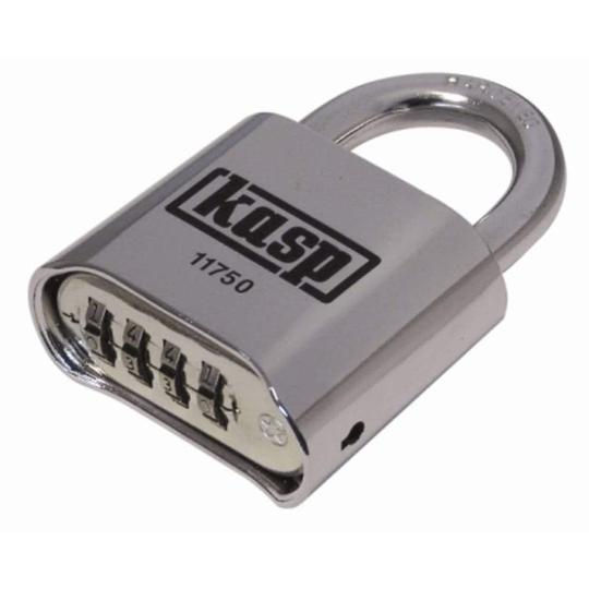 Kasp K11750D Hänglås 50 mm Silver Kombination