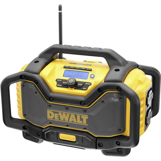 Stanley by Black & Decker DCR027 Byggarbetsradio Svart, Gul