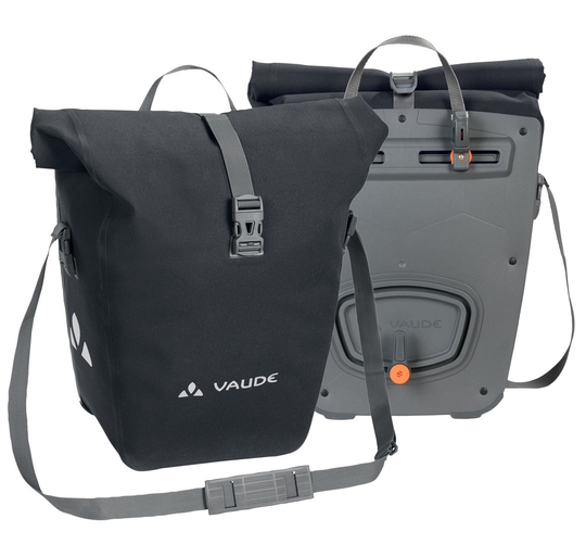 Vaude Aqua Back Deluxe 48L | Cykelväskor 2-pack Svart