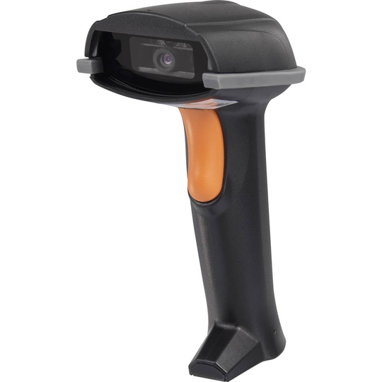 Renkforce LS6302J USB Kit 2D Streckkodsskanner Kabelbunden 1D, 2D LED Svart Hand-skanner USB 1.1, USB 2.0