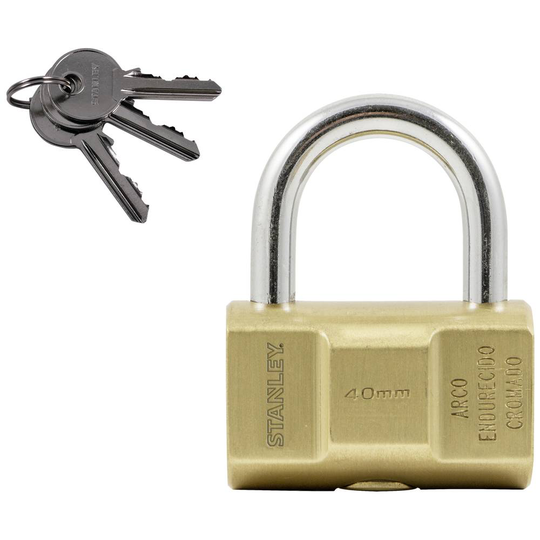STANLEY S742-046 Hänglås 40 mm Nyckel