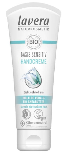 Lavera basis känslig handkräm, 75ml