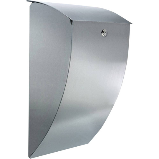 Burg Wächter 32420 MILANO 3843 ES Brevlåda Rostfritt stål Silver Nyckel