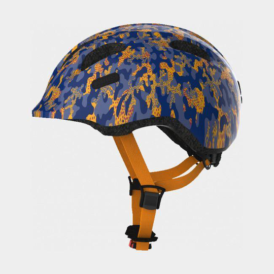 Abus Smiley 2.0 Camou Blue, Cykelhjälm