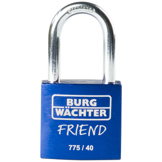 Burg Wächter 39441 Hänglås 40.00 mm Blå Nyckel