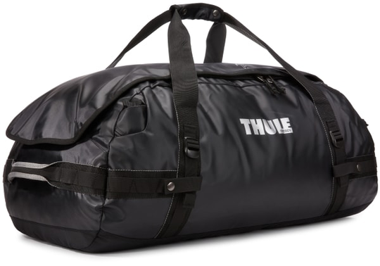 Thule Chasm TDSD-204 Black, Stor, Svart, Sport, Resor, 90 l, Nylon, Termoplastisk elastomer (TPE), Monokromatiskt