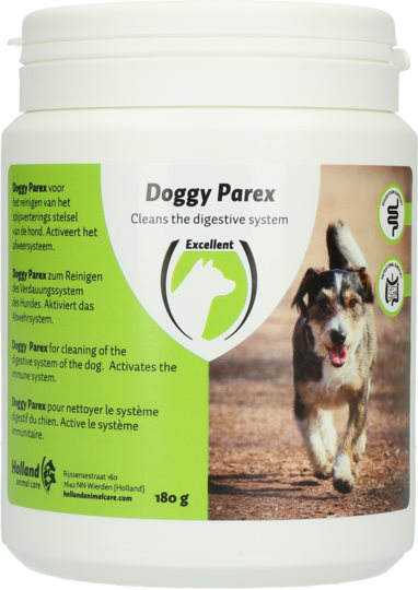 Doggy Parex - 100% naturlig rengöringsprodukt för en frisk mage och tarmflora! Ökar motståndet