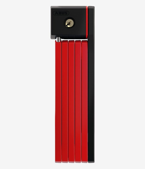 Abus uGrip Bordo 5700, 80 cm, Röd, inkl fäste (SH) - Vikbart Lås