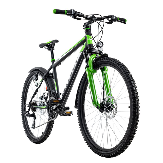 Mountain bike hardtail ATB 26 '' Xtinct black-green KS Cycling