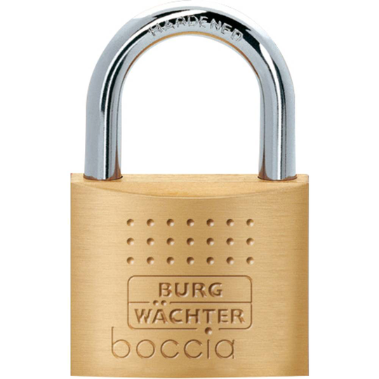 Burg Wächter 33711 Hänglås 40.00 mm Mässing Nyckel