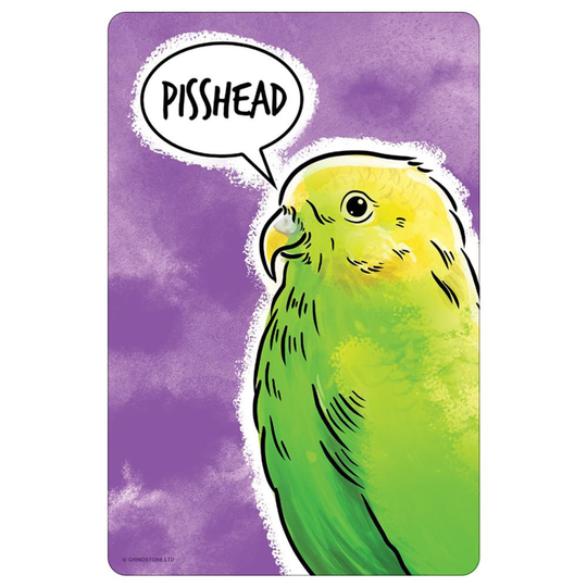 Cute But Abusive Pisshead-plakett