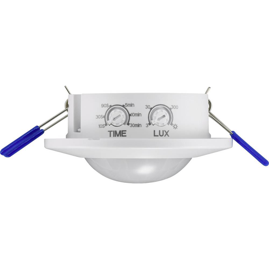 Renkforce RF-4216078 Inbyggnad, Ytmontering PIR-rörelsedetektor 360 ° Relä Vit IP20