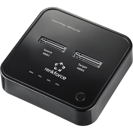 Renkforce RF-CDK-300 Medieminne M2 Svart