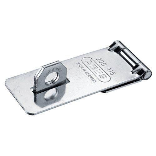 Abus 32118 200/115 mm hänglåshållare i rostfritt stål, silver