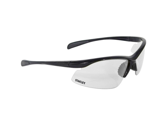 Stanley by Black & Decker Stanley 10 Base Curve Clear Glasses SY150-1D EU Beskyttelsesbriller Sort DIN EN 166