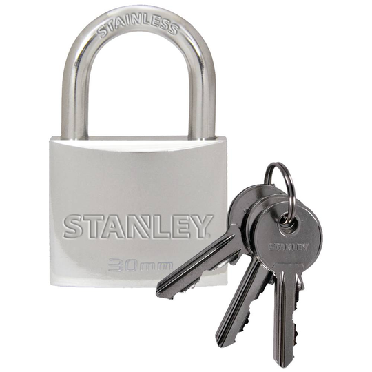 STANLEY S742-011 Hänglås 30 mm Nyckel