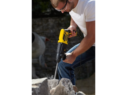 Stanley FME500K, Svart, Gul, Överbelastning, 3 cm, 1050 RPM, 1,3 cm, 3 cm