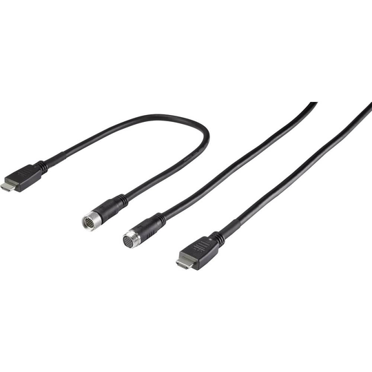 Renkforce RF-3386496 HDMI Anslutningskabel 15.00 m Svart