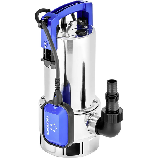Renkforce 1529147 Smutsvattenpump dränkbar 14000 l/h 9 m