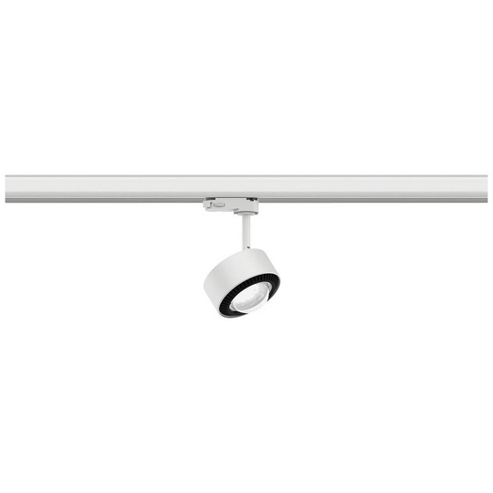 Systemljus (basis) ProRail3 0.00 W Paulmann ProRail3 Spot Aldan 9W Whi 4000K 3Ph dim Vit, Svart
