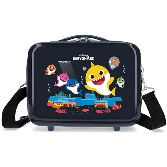 Rosafong - Sminkväska Baby Shark 29 Cm Svart