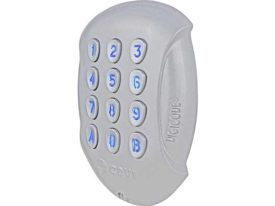 CDVI Security F0201000047-J Kodelås 12 V, 24 V, 48 V IP65 Bluetooth-kompatibel, med belyst tastatur