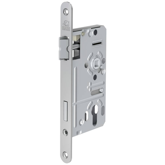 Basi 9250-5520 Insticksrumsdörrlås Silver